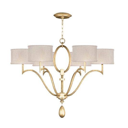Fine Art Handcrafted Lighting Allegretto 6 Light 39" Wide Chandelier