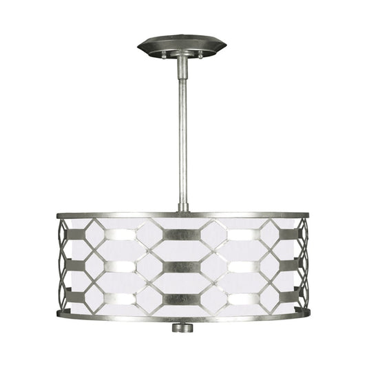 Fine Art Handcrafted Lighting Allegretto 3 Light 24" Wide Drum Chandelier