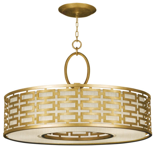 Fine Art Handcrafted Lighting Allegretto 5 Light 40" Wide Drum Chandelier