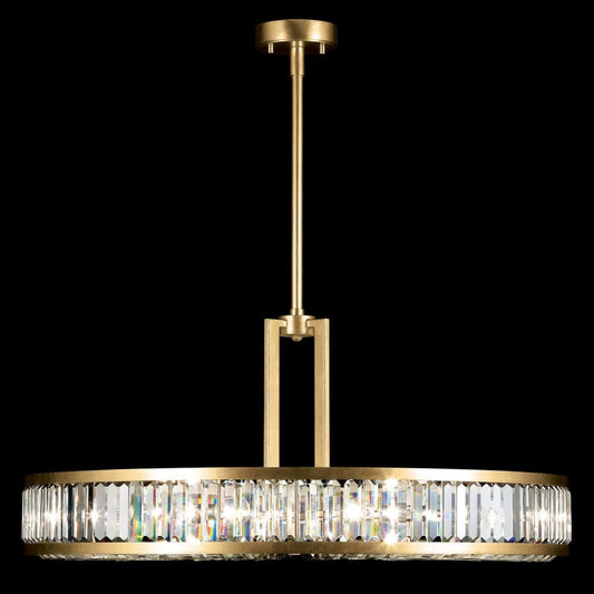 Fine Art Handcrafted Lighting Crystal Enchantment 8 Light 17" High Crystal Chandelier