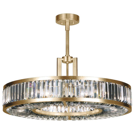 Fine Art Handcrafted Lighting Crystal Enchantment 6 Light 14" High Crystal Chandelier