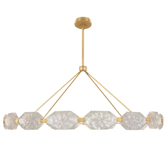 Fine Art Handcrafted Lighting Allison Paladino 16 Light 74" Wide Integrated LED Crystal Chandelier