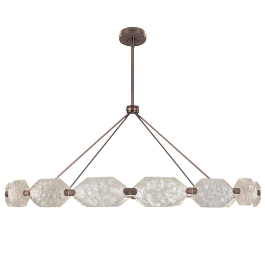 Fine Art Handcrafted Lighting Allison Paladino 16 Light 74" Wide Integrated LED Crystal Chandelier