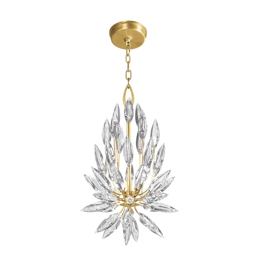 Fine Art Handcrafted Lighting Lily Buds 3 Light 12" Wide Crystal Pendant