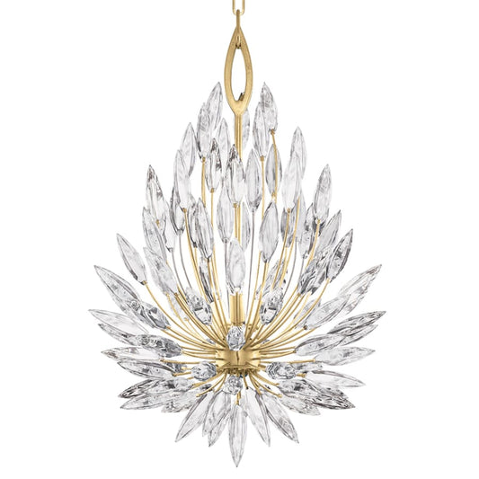 Fine Art Handcrafted Lighting Lily Buds 3 Light 19" Wide Crystal Pendant