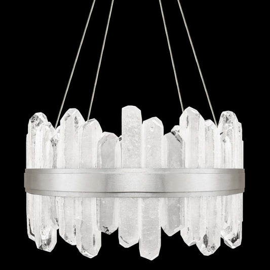 Fine Art Handcrafted Lighting Lior 2 Light 21" Wide Integrated LED Chandelier