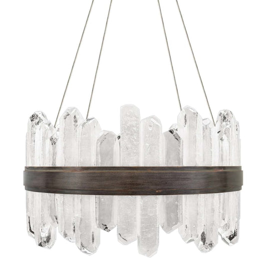 Fine Art Handcrafted Lighting Lior 2 Light 21" Wide Integrated LED Chandelier