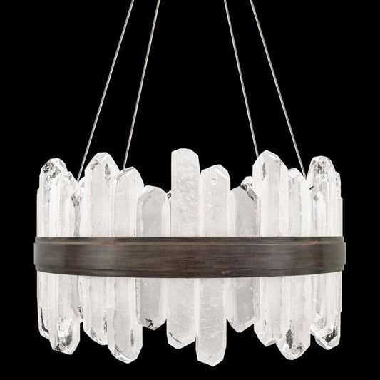 Fine Art Handcrafted Lighting Lior 2 Light 21" Wide Integrated LED Chandelier