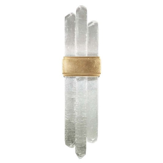 Fine Art Handcrafted Lighting Lior 2 Light 5" Wide Integrated LED Wall Sconce - ADA Compliant