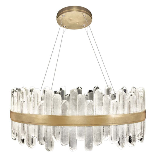 Fine Art Handcrafted Lighting Lior 2 Light 30-1/2" Wide Integrated LED Chandelier