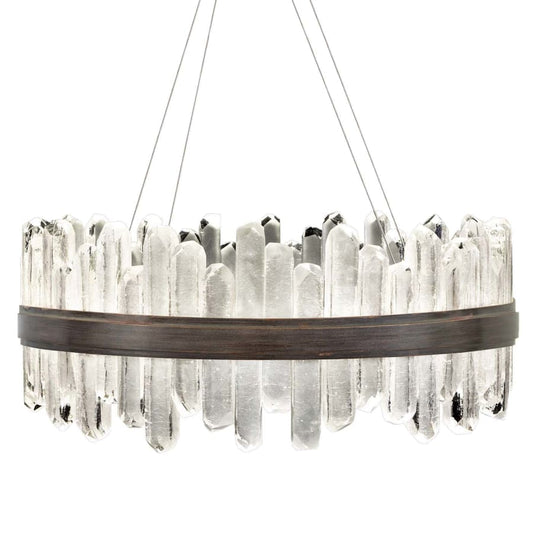 Fine Art Handcrafted Lighting Lior 2 Light 30-1/2" Wide Integrated LED Chandelier