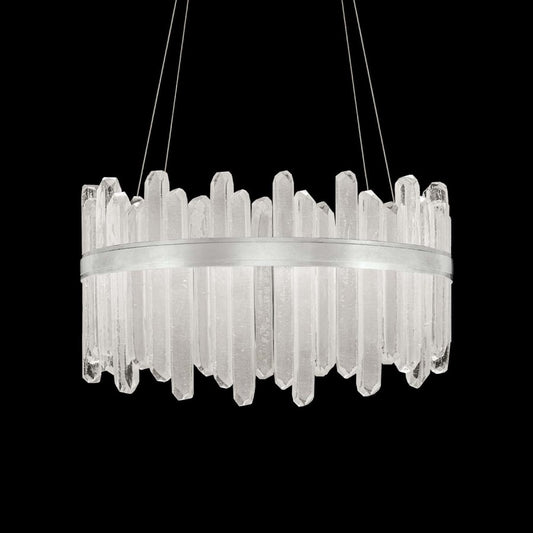 Fine Art Handcrafted Lighting Lior 2 Light 30-1/2" Wide Integrated LED Chandelier