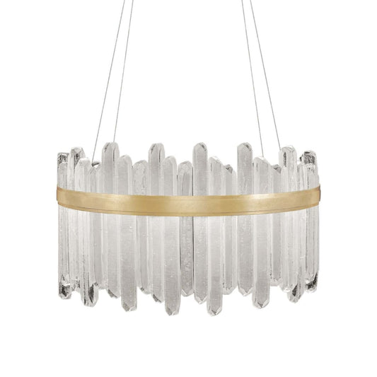 Fine Art Handcrafted Lighting Lior 2 Light 30-1/2" Wide Integrated LED Chandelier