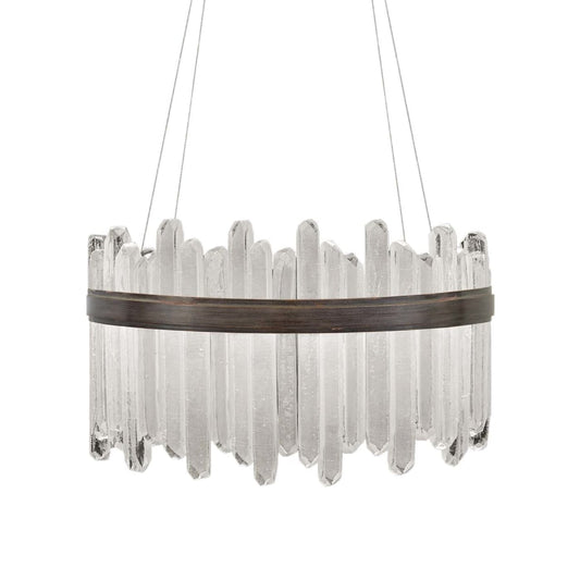 Fine Art Handcrafted Lighting Lior 2 Light 30-1/2" Wide Integrated LED Chandelier