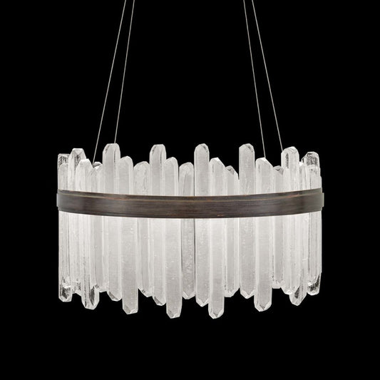 Fine Art Handcrafted Lighting Lior 2 Light 30-1/2" Wide Integrated LED Chandelier