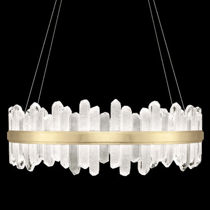Fine Art Handcrafted Lighting Lior 2 Light 41" Wide Integrated LED Chandelier