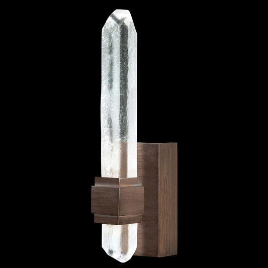 Fine Art Handcrafted Lighting Lior Single Light 14" High Integrated LED Wall Sconce