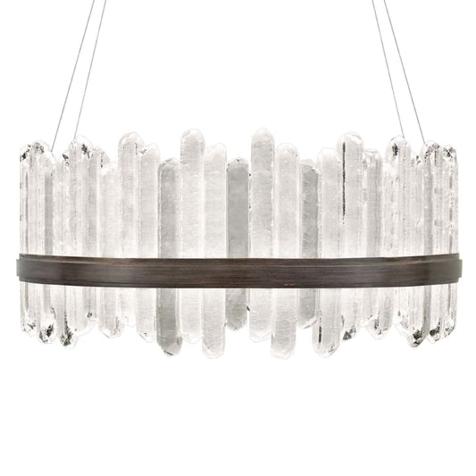 Fine Art Handcrafted Lighting Lior 2 Light 41" Wide Integrated LED Chandelier