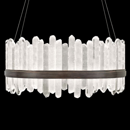 Fine Art Handcrafted Lighting Lior 2 Light 41" Wide Integrated LED Chandelier