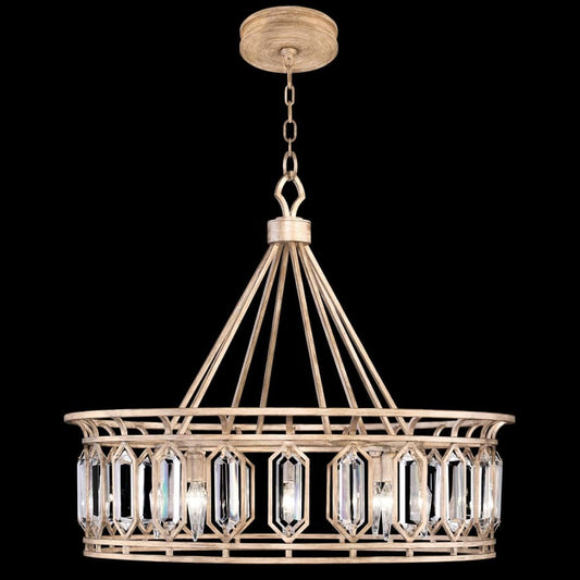 Fine Art Handcrafted Lighting Westminster 8 Light 27-3/4" High Crystal Chandelier
