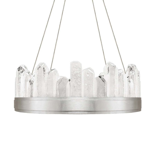 Fine Art Handcrafted Lighting Lior 7" High Integrated LED Crystal Chandelier