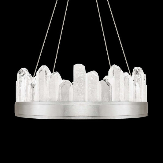Fine Art Handcrafted Lighting Lior 7" High Integrated LED Crystal Chandelier
