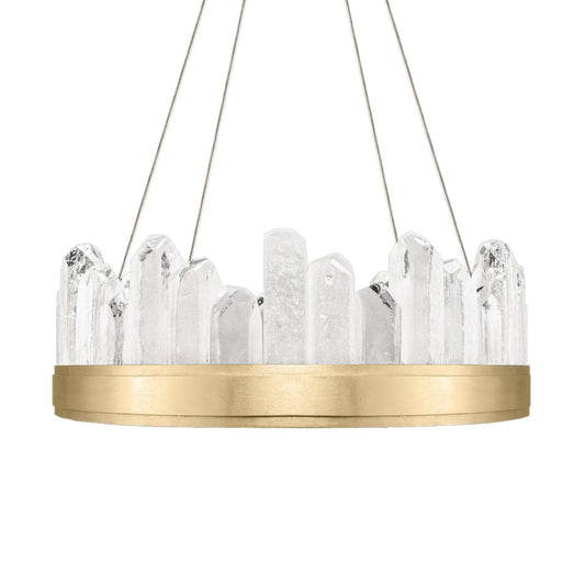 Fine Art Handcrafted Lighting Lior 7" High Integrated LED Crystal Chandelier
