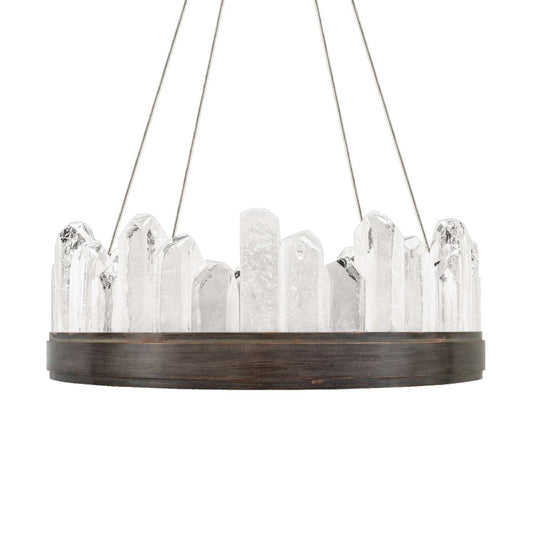 Fine Art Handcrafted Lighting Lior 7" High Integrated LED Crystal Chandelier