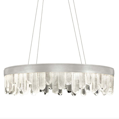 Fine Art Handcrafted Lighting Lior 7" High Integrated LED Crystal Chandelier