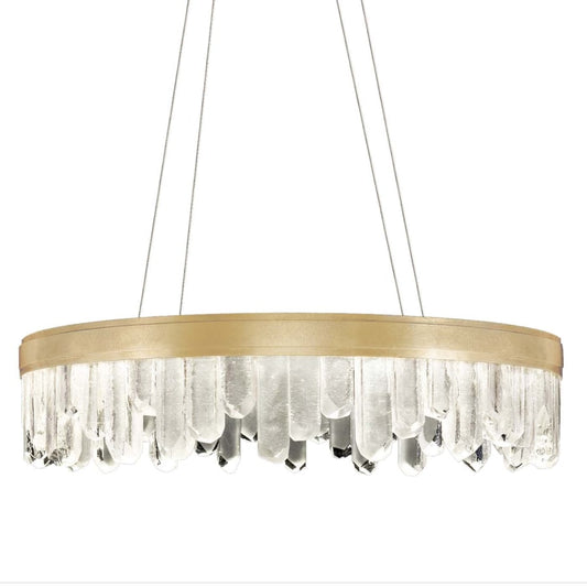Fine Art Handcrafted Lighting Lior 7" High Integrated LED Crystal Chandelier