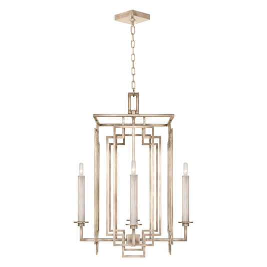 Fine Art Handcrafted Lighting Cienfuegos 4 Light 22" Wide Taper Candle Chandelier