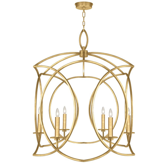 Fine Art Handcrafted Lighting Cienfuegos 6 Light 29" Wide Candle Style Chandelier