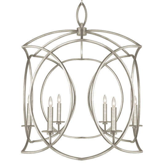 Fine Art Handcrafted Lighting Cienfuegos 6 Light 29" Wide Candle Style Chandelier