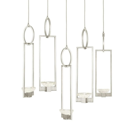 Fine Art Handcrafted Lighting Delphi 27" Wide LED Multi Light Pendant