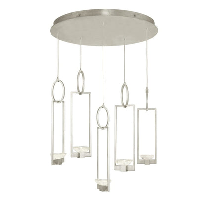 Fine Art Handcrafted Lighting Delphi 27" Wide LED Multi Light Pendant