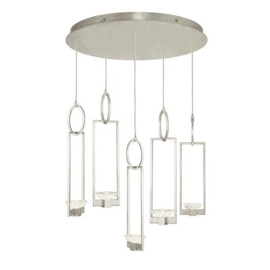 Fine Art Handcrafted Lighting Delphi 27" Wide LED Multi Light Pendant