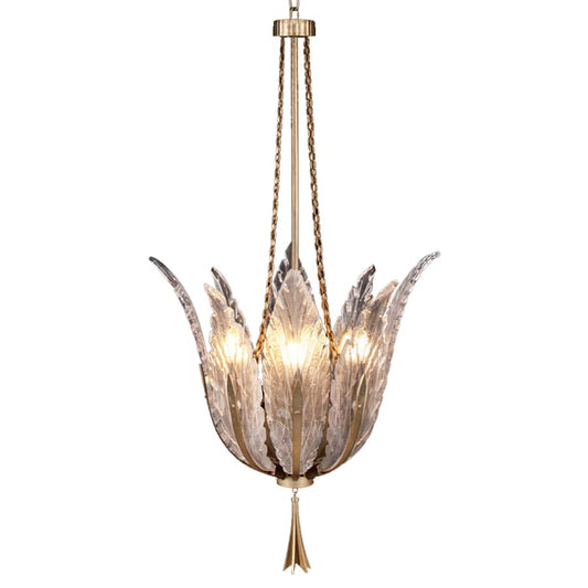 Fine Art Handcrafted Lighting Plume 4 Light 18" Wide Crystal Pendant