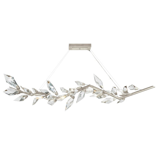 Fine Art Handcrafted Lighting Foret 7 Light 64" Wide Crystal Chandelier