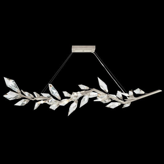 Fine Art Handcrafted Lighting Foret 7 Light 64" Wide Crystal Chandelier