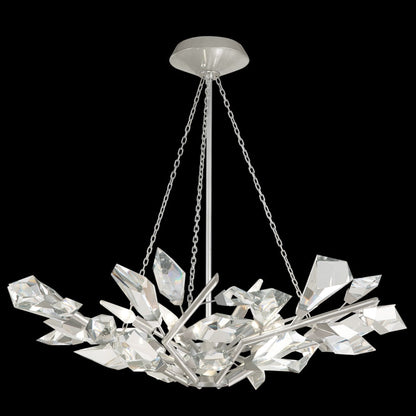 Fine Art Handcrafted Lighting Foret 6 Light 36" Wide Crystal Chandelier