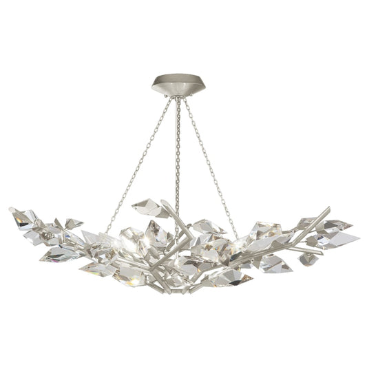 Fine Art Handcrafted Lighting Foret 6 Light 47" Wide Crystal Chandelier
