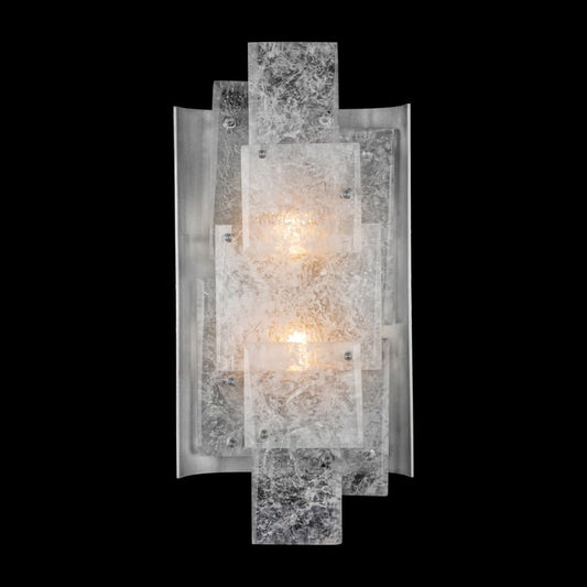 Fine Art Handcrafted Lighting Lunea 2 Light 18" Tall Wall Sconce