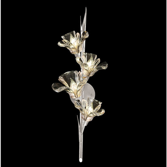 Fine Art Handcrafted Lighting Azu 4 Light 29" Tall Wall Sconce