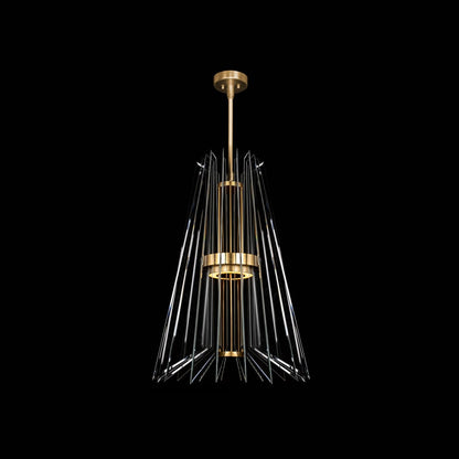 Fine Art Handcrafted Lighting Newton 24" Wide LED Crystal Chandelier