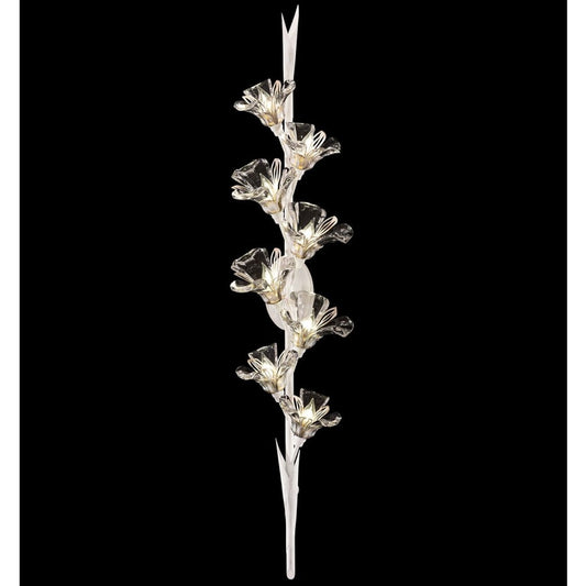 Fine Art Handcrafted Lighting Azu 8 Light 53" Tall Wall Sconce