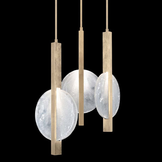 Fine Art Handcrafted Lighting Selene 6 Light 16" Wide LED Multi Light Pendant