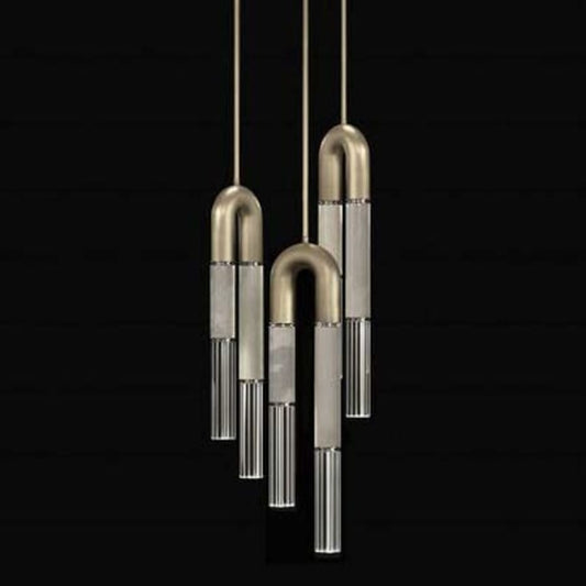 Fine Art Handcrafted Lighting Antonia 6 Light 16" Wide LED Crystal Multi Light Pendant