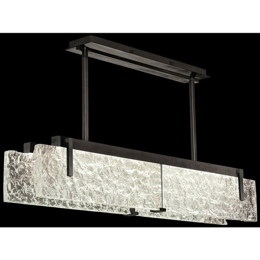 Fine Art Handcrafted Lighting Terra 52" Wide LED Linear Pendant