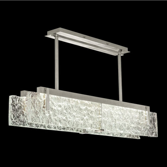 Fine Art Handcrafted Lighting Terra 52" Wide LED Linear Pendant