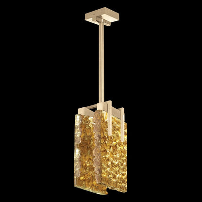 Fine Art Handcrafted Lighting Terra 8" Wide LED Mini Pendant